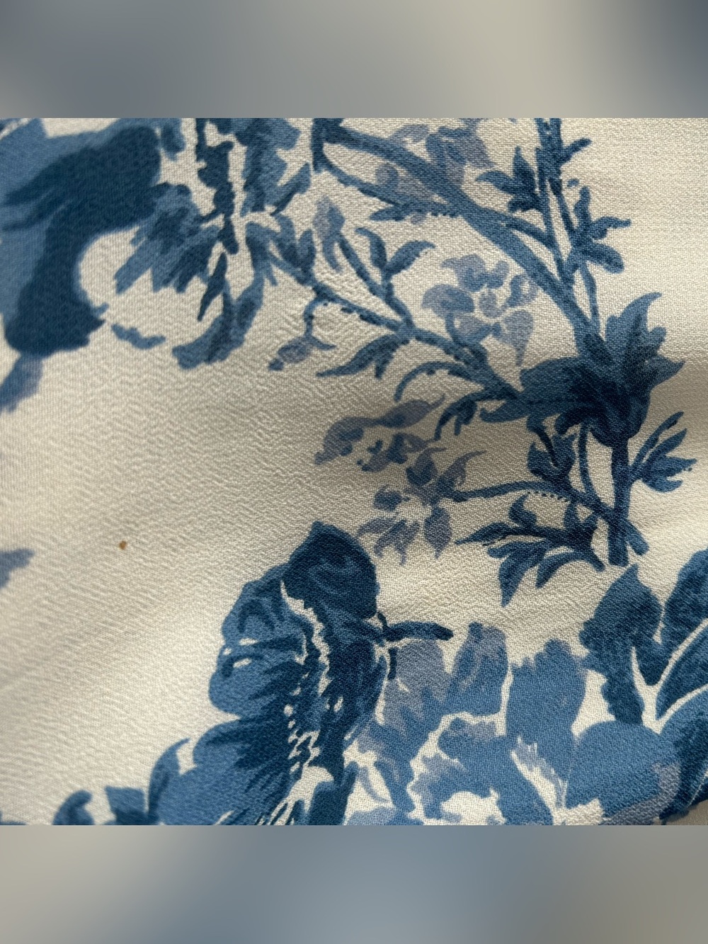 Reformation Nikita Dress White and Blue Floral Tie-Strap Midi Dress - Picture 15 of 16